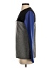 Garnet Hill 100% Cashmere Color Block Gray Cashmere Pullover Sweater Size S - photo 5