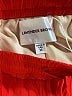 Lavender Brown Solid Red Skort Size XS - photo 3