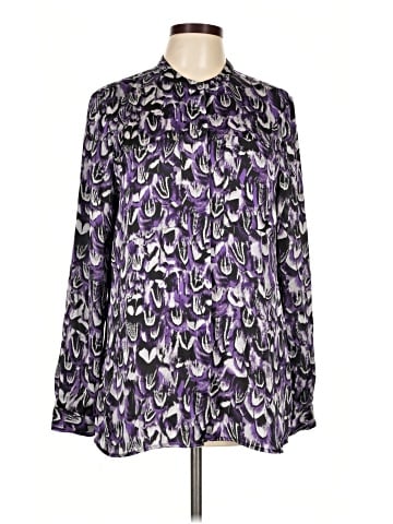 MICHAEL Michael Kors Long Sleeve Blouse (view 1)