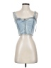 Wild Fable Blue Sleeveless Top Size XXS - photo 1