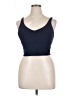 DKNY 100% Polyester Blue Black Tank Top Size XL - photo 1