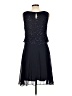 Connected Apparel Stars Blue Cocktail Dress Size 12 (petite) - photo 2