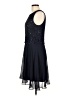 Connected Apparel Stars Blue Cocktail Dress Size 12 (petite) - photo 5