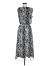 MSK Paisley Gray Casual Dress Size 8 - photo 2