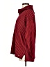 Calvin Klein 100% Acrylic Houndstooth Red Turtleneck Sweater Size L - photo 5