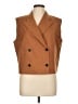 Theory 100% Polyester Brown Vest Size 12 - photo 1