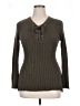 Ultra Flirt Brown Pullover Sweater Size XL - photo 1