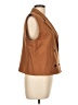 Theory 100% Polyester Brown Vest Size 12 - photo 4