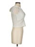 Express 100% Polyester Silver Sleeveless Top Size XS - photo 4