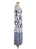 Soma Print Blue Casual Dress Size M - photo 4