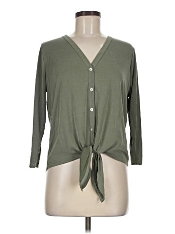 Green Envelope 3/4 Sleeve T-Shirt (view 1)