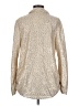 St. John Metallic Gold Blazer Size S - photo 2