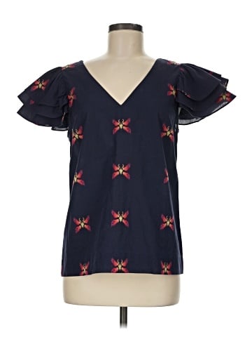 Trina Turk Short Sleeve Blouse (view 1)