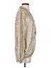 St. John Metallic Gold Blazer Size S - photo 4