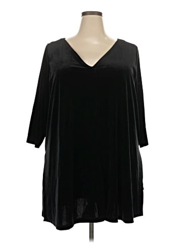 Jessica London 3/4 Sleeve Top (view 1)