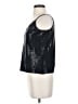 St. John Black Sleeveless Top Size S - photo 5