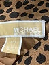MICHAEL Michael Kors 100% Polyester Animal Print Brown Casual Dress Size L - photo 7