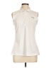 Puma Ivory Sleeveless Button-Down Shirt Size L - photo 1