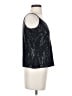 St. John Black Sleeveless Top Size S - photo 4