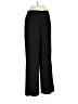 INC International Concepts 100% Polyester Solid Black Dress Pants Size 12 - photo 1