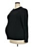 Gap - Maternity 100% Cotton Black Pullover Sweater Size Lg Maternity - photo 1
