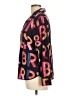 Soma Print Black Long Sleeve Blouse Size L - photo 5