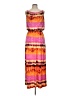 Donna Ricco Tie-dye Orange Casual Dress Size 12 - photo 1
