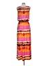 Donna Ricco Tie-dye Orange Casual Dress Size 12 - photo 2