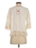 Democracy Ivory Short Sleeve Blouse Size XS - photo 2