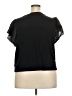 Old Navy 100% Cotton Black Short Sleeve Top Size XXL - photo 2
