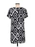 Lulus 100% Polyester Graphic Black Casual Dress Size M - photo 2