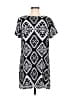 Lulus 100% Polyester Graphic Black Casual Dress Size M - photo 1