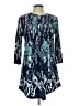 Reborn Print Blue Casual Dress Size L - photo 1
