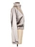 Unbranded Metallic Silver Windbreaker Size S - photo 4