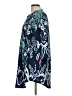 Reborn Print Blue Casual Dress Size L - photo 5