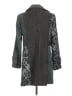 Venus 100% Polyester Paisley Gray Coat Size 12 - photo 2