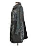 Venus 100% Polyester Paisley Gray Coat Size 12 - photo 5