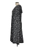 Unbranded Animal Print Black Casual Dress Size L (estimated) - photo 5