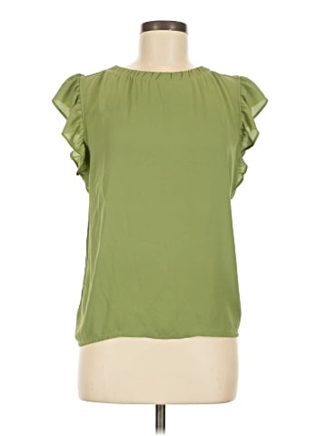 Ann Taylor LOFT Short Sleeve Blouse (view 1)