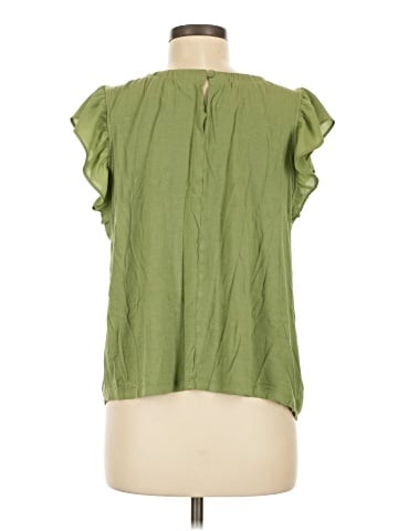 Ann Taylor LOFT Short Sleeve Blouse (view 2)