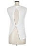 A.L.C. 100% Linen Silver Sleeveless Top Size M - photo 2