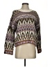 By Anthropologie Chevron-herringbone Brown Pullover Sweater Size XS - photo 1