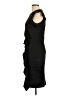 Miusol Solid Black Cocktail Dress Size L - photo 5