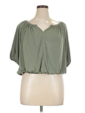 Lucky Brand Short Sleeve Blouse (view 1)