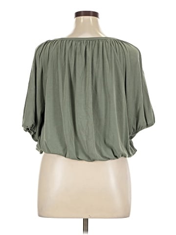 Lucky Brand Short Sleeve Blouse (view 2)