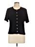 Design History Black Short Sleeve Top Size L - photo 1