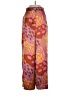 Christian Lacroix 100% Polyester Print Orange Casual Pants Size XS - photo 1