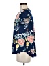 AUW Blue Short Sleeve Blouse Size M - photo 5