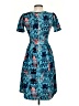 Lularoe Print Blue Casual Dress Size S - photo 2