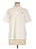 Ashworth 100% Polyester Ivory Short Sleeve Blouse Size L - photo 1